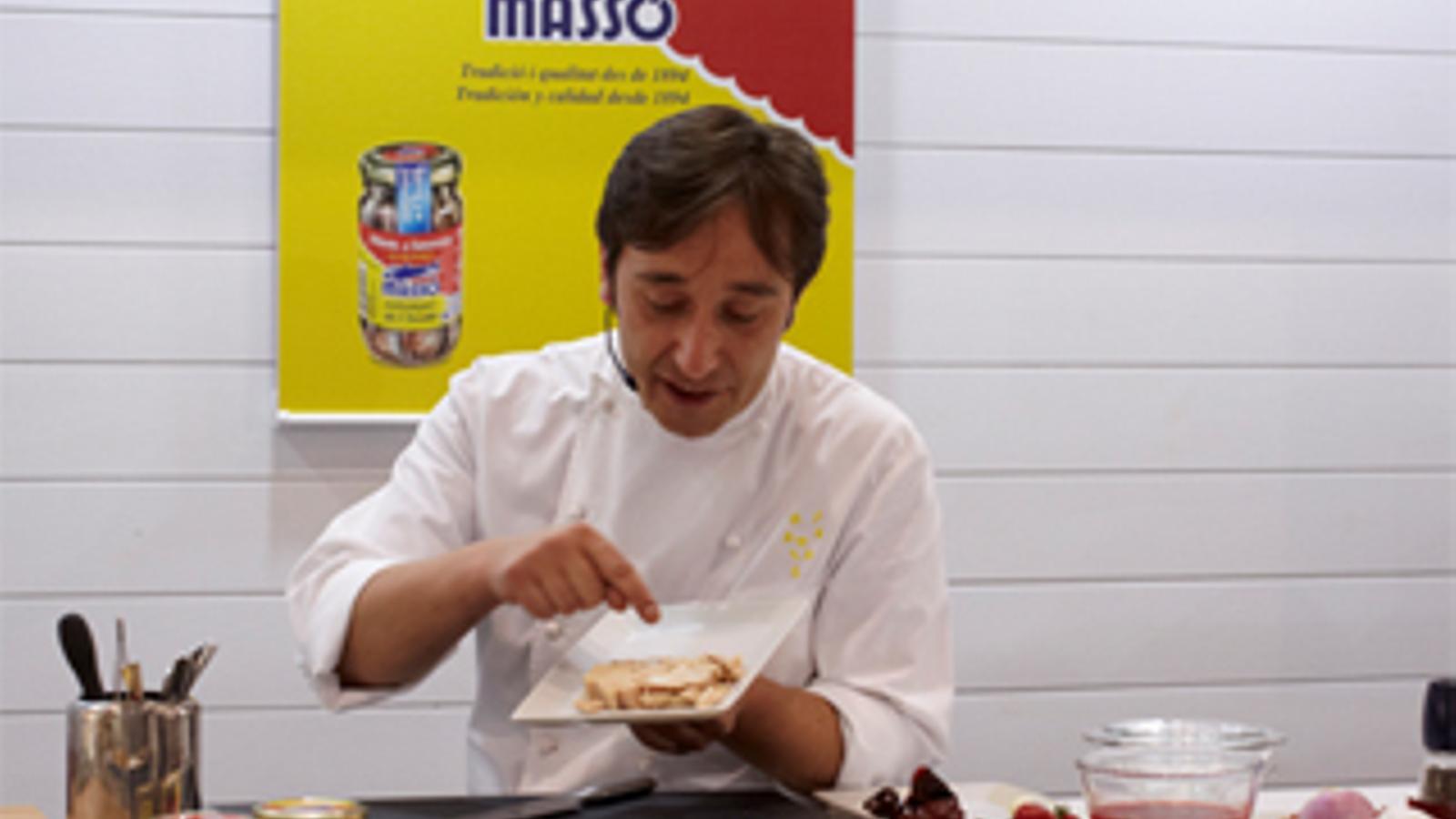 Las conservas Massó pasan por el filtro del chef Isma Prados
