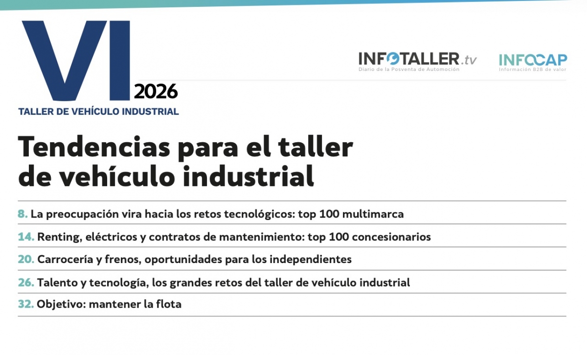Tendencias para el taller de vehículo industrial