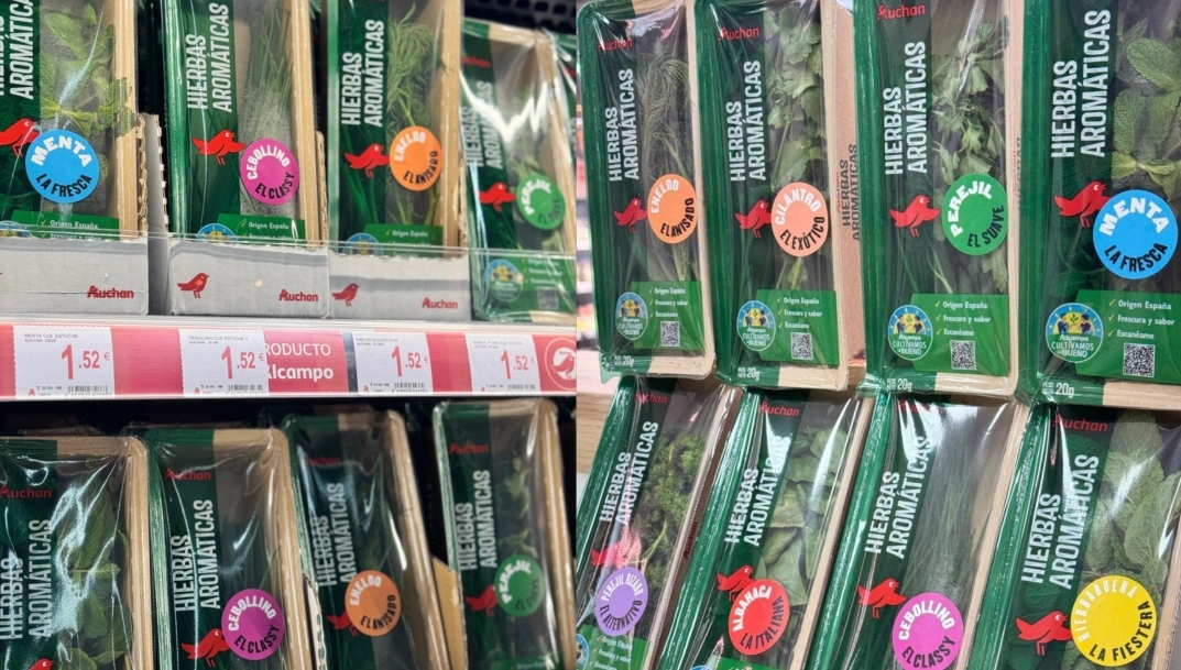 Alcampo amplía su surtido con una nueva gama de hierbas aromáticas frescas Cultivamos lo Bueno
