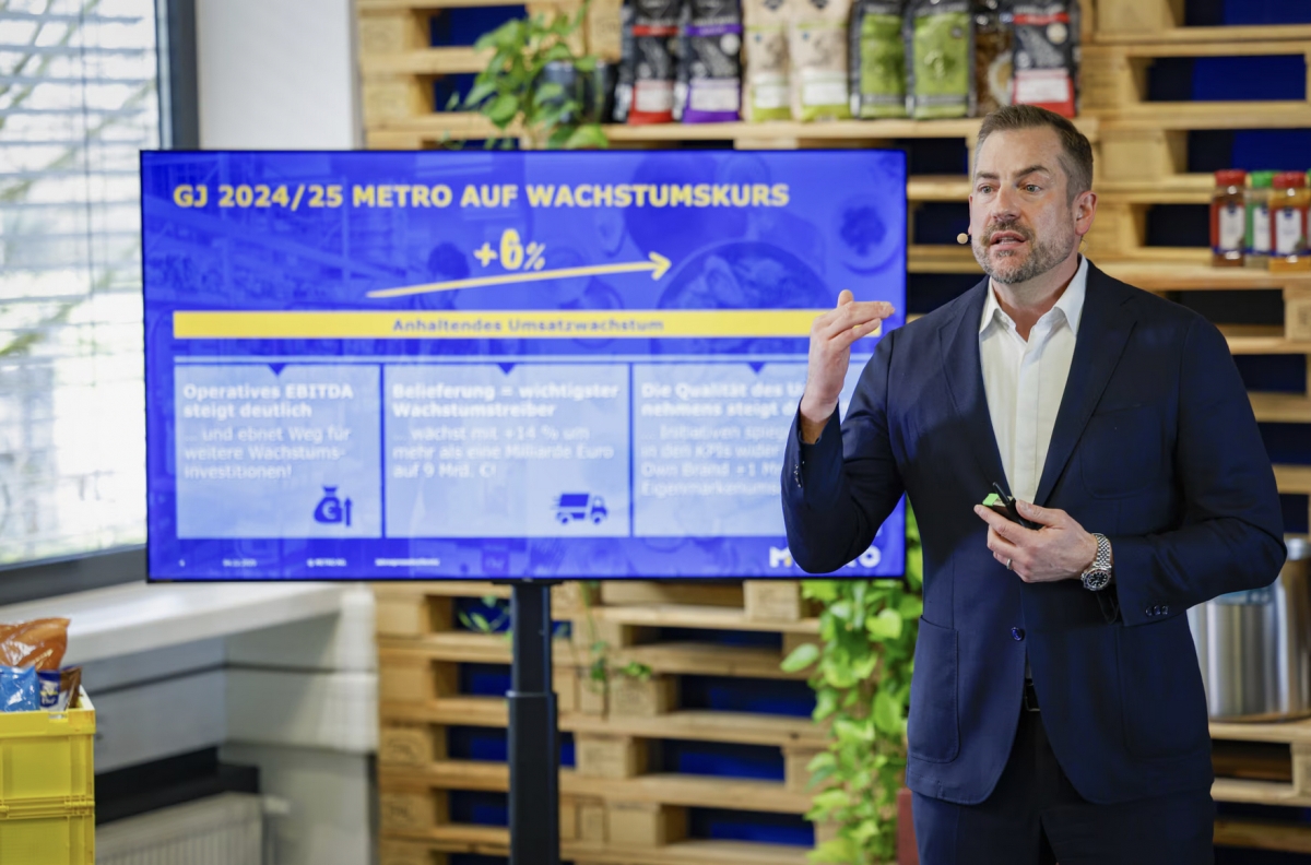 Steffen Greubel, CEO de Metro. - Metro.