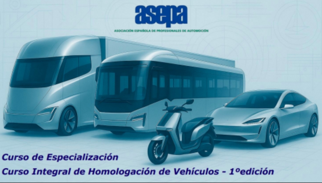 Nuevo Curso Integral de Homologación de Vehículos de ASPA. - 