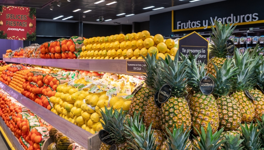 Ahorramas luce sus propuestas para la campaña de Navidad, con el foco en los productos frescos