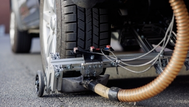 Continental utiliza tecnología de vacío para estudiar las partículas de desgaste en neumáticos