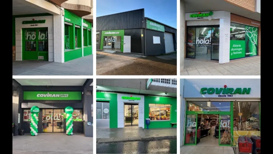 Covirán crece en Andalucía, Cataluña, Valencia y Portugal con once nuevas tiendas en noviembre