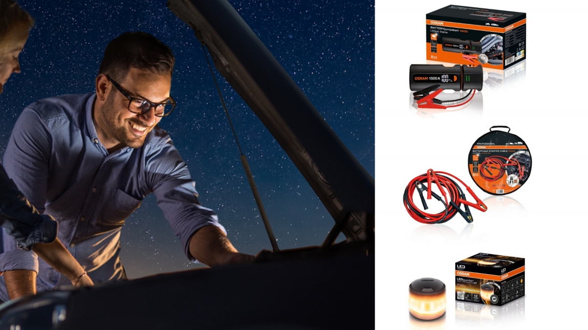 Esté preparado para la carretera con Osram también durante las Fiestas 