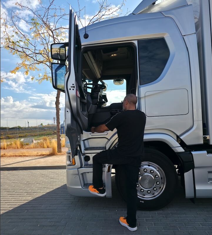 El acceso a la cabina es uno de los puntos fuertes de la serie G.