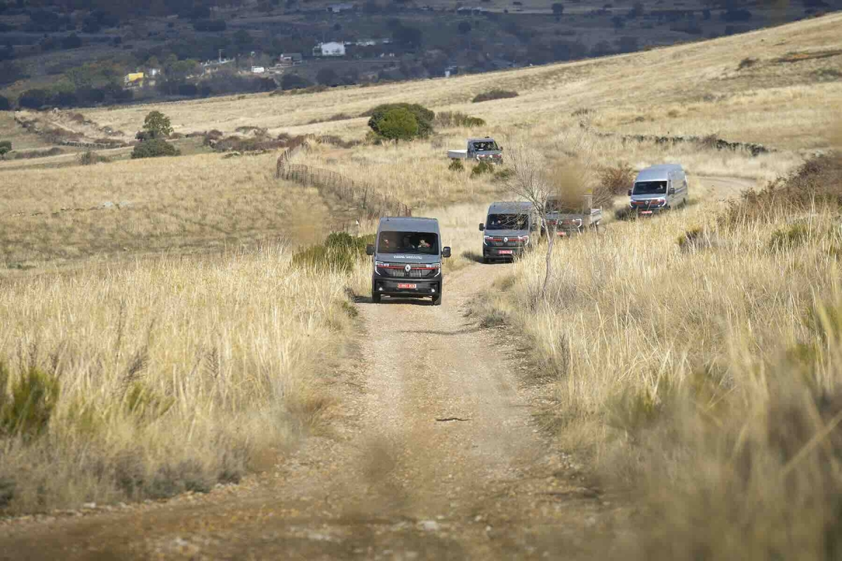 Hubo oportunidad de probar la gama Offroad por caminos de tierra.