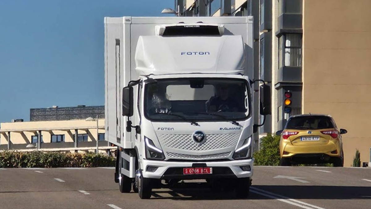 Prueba Foton eAumark 7.5: Electrominimalismo urbano