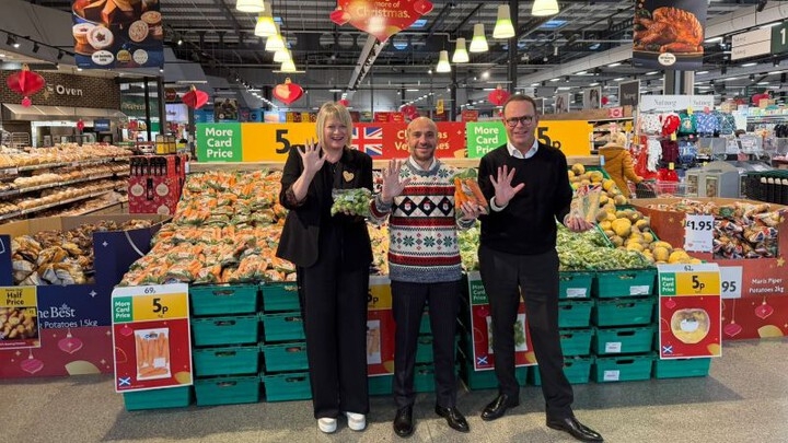 Morrisons sorprende en Navidad con verduras a 5 peniques por unidad