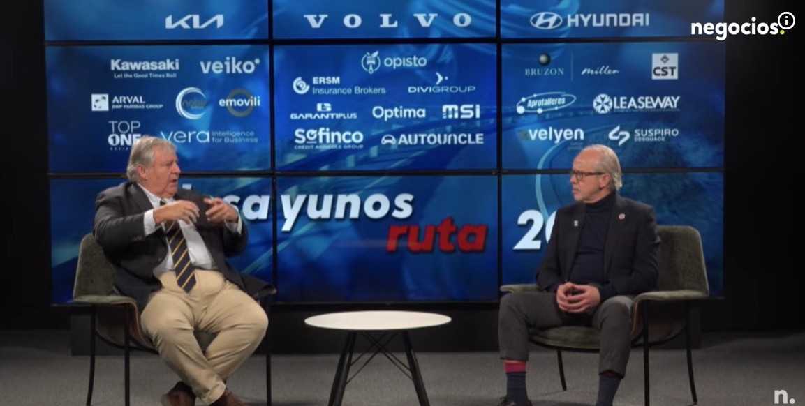 El responsable de Leaseway, durante su paso por el programa de Javier de Ulacia. 