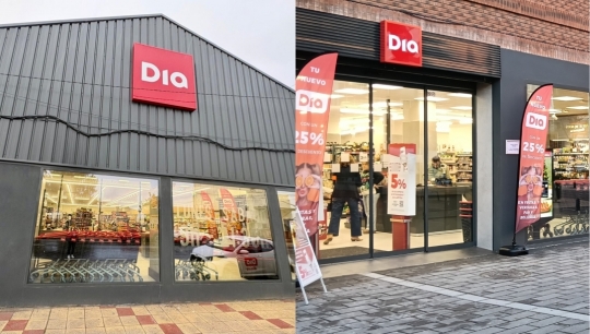 Dia refuerza su red en Castilla y León con nuevas tiendas en Babilafuente (Salamanca) y San Andrés del Rabanedo (León)