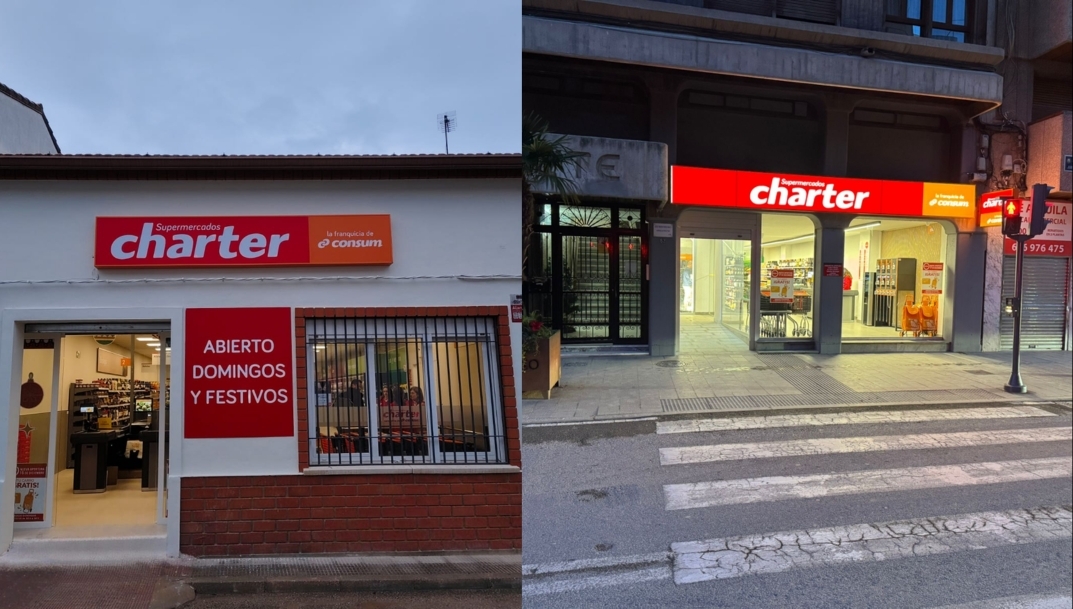 Consum abre nuevas franquicias Charter en Casas de Fernando Alonso (Cuenca) y Lorca (Murcia)