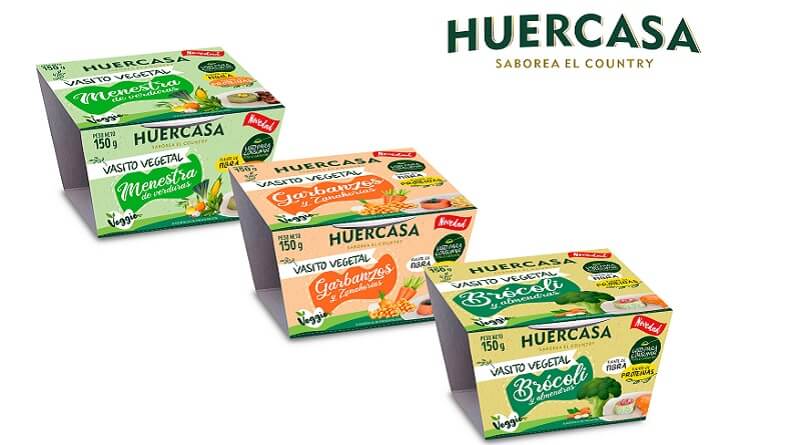 Huercasa presenta su nueva línea de Vasitos vegetales