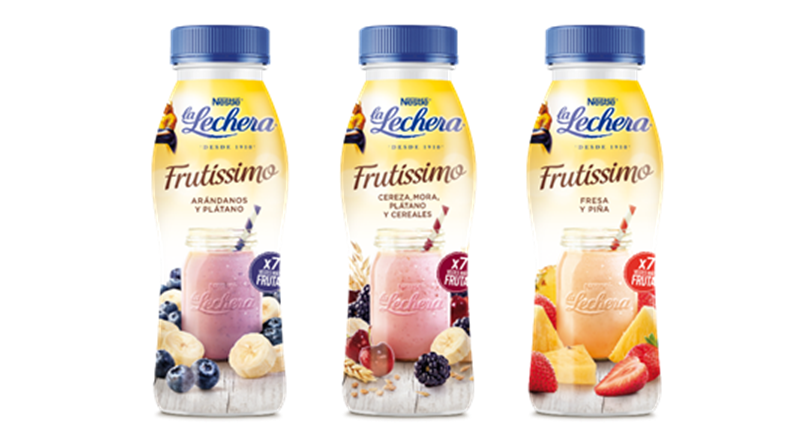 La Lechera Frutíssimo, un nuevo smoothie que contiene 7 veces más fruta