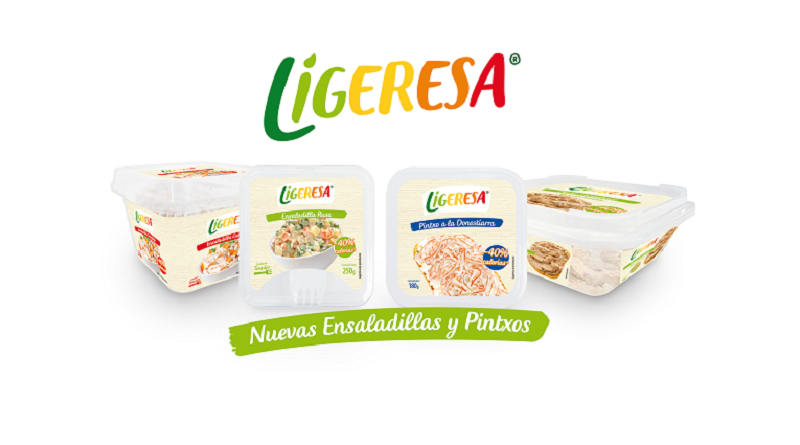 Ligeresa lanza al mercado su nueva gama de ensaladillas y pintxos