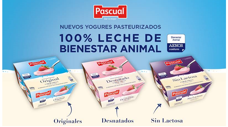 Pascual relanza sus yogures en el mercado español