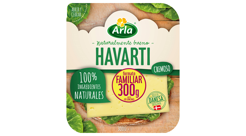 Arla Havarti, ahora también en formato familiar