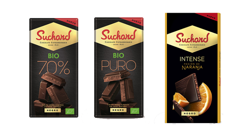 Suchard sigue apostando por el chocolate negro