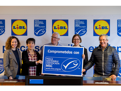 Lidl, el supermercado líder en pesca sostenible en España
