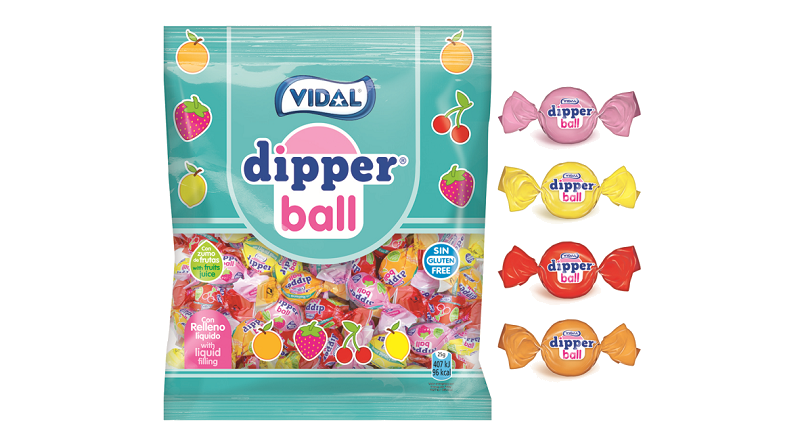 Dipper Ball, el caramelo blando más suculento ahora con relleno líquido