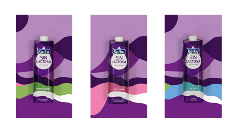 Kaiku Sin Lactosa renueva su imagen, sin renunciar al sabor de siempre