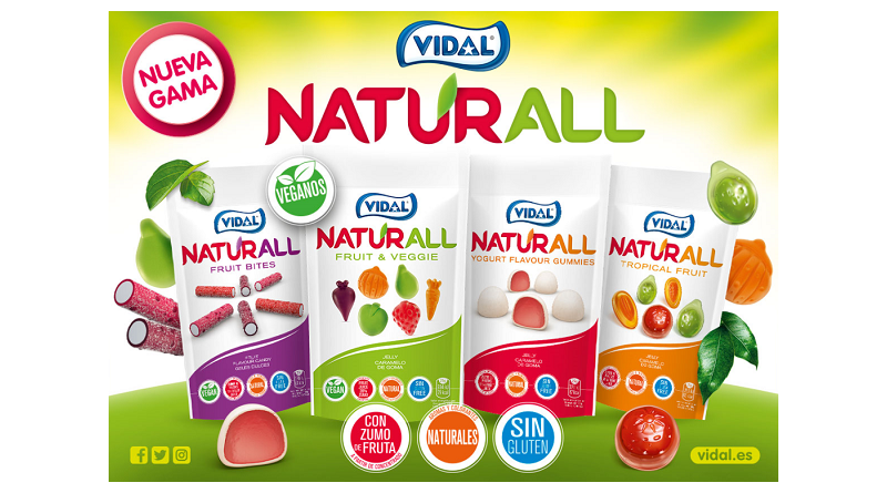 Naturall, el snack natural y frutal de Vidal Golosinas
