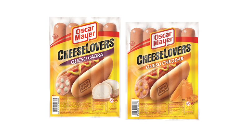 Oscar Mayer presenta nuevas salchichas para los ‘CheeseLovers’