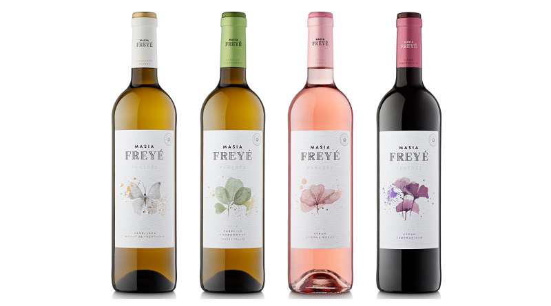 Los vinos Masía Freyé renuevan su imagen con motivos naturales y artísticos