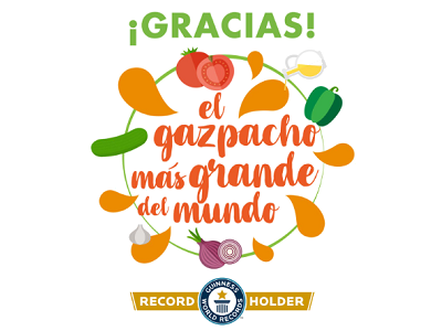 Un Guinness para 9.800 litros de gazpacho