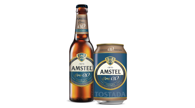 HEINEKEN amplía su oferta de cervezas sin alcohol con el lanzamiento de Amstel Oro 0,0