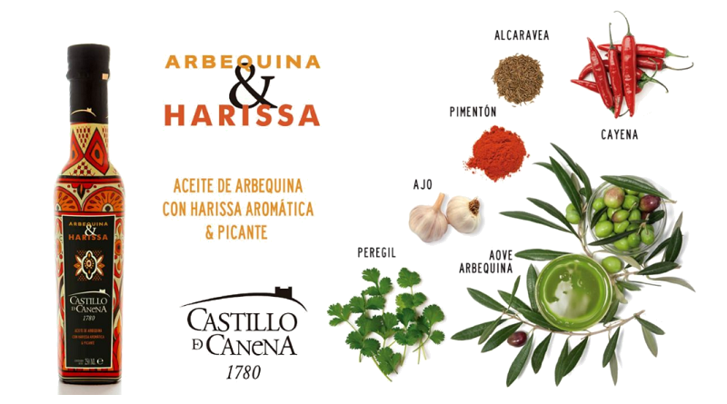 Castillo de Canena presenta su aceite “ARBEQUINA & HARISSA”