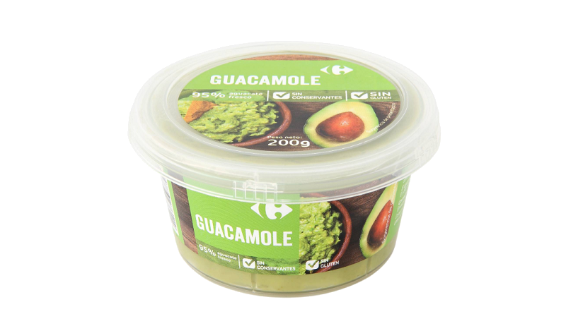 Carrefour lanza su primer guacamole sin conservantes