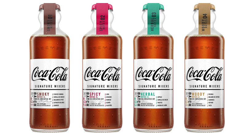 Coca-Cola enriquece su marca más icónonica con Coca-Cola Signature Mixers