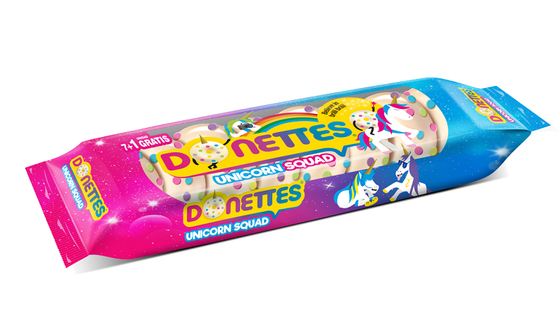 La fantasía inunda Donettes® con el nuevo #DonettesUnicornSquad