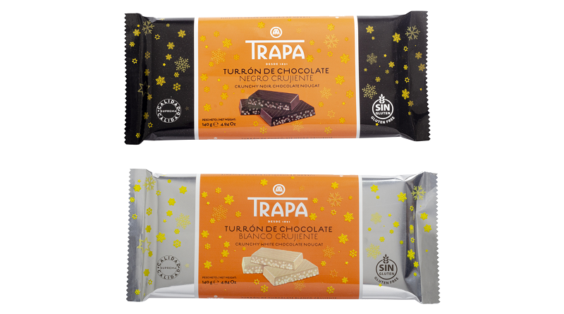 Trapa amplía su gama de turrones para Navidad con dos nuevas referencias