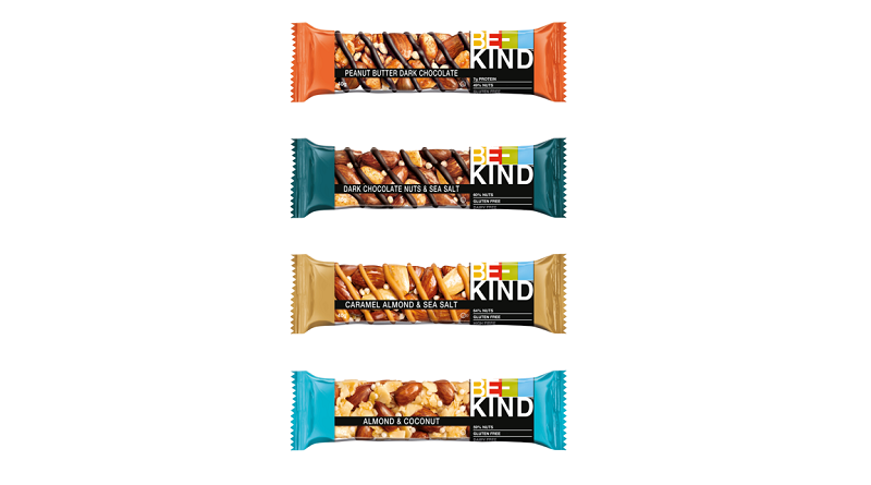 Mars trae a España los snacks nutritivos BE-KIND