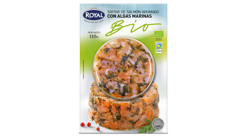 Royal lanza su Tartar de Salmón Ahumado Bio