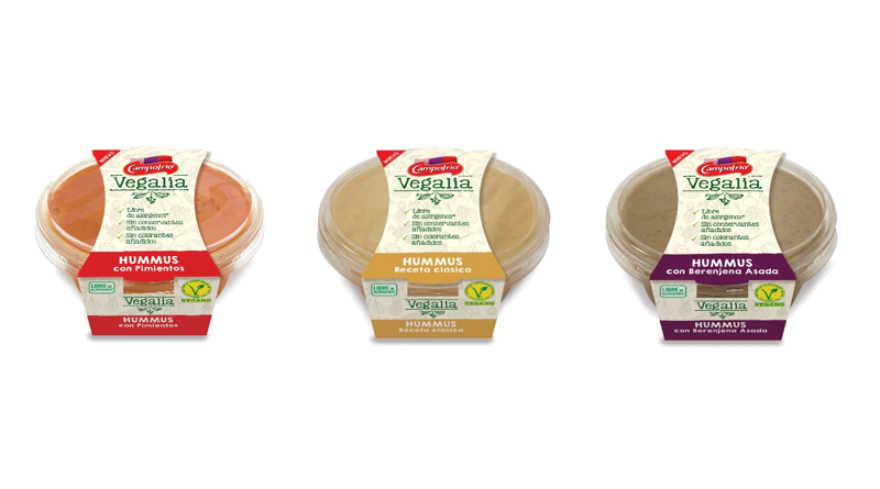 Campofrío Vegalia presenta su nueva gama de hummus