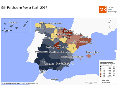 Entre 42 países europeos, España ocupa la posición 17 en renta per cápita