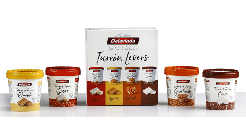 Esta Navidad enamórate del helado de turrón
