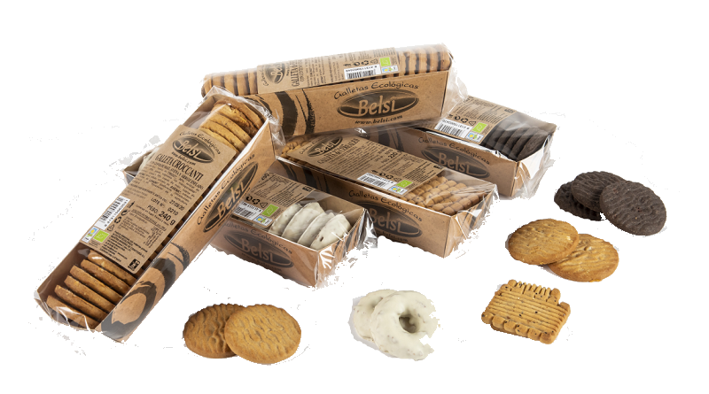 Belsi amplía su gama de galletas ecológicas con cinco nuevas variedades