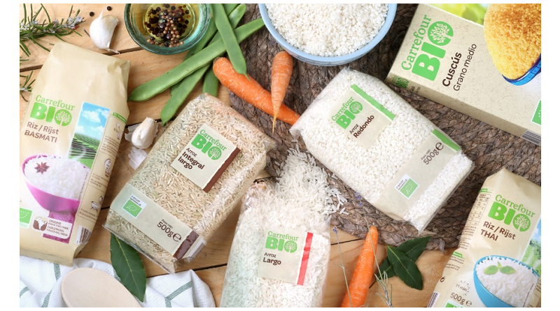 Carrefour amplía su gama de arroces ecológicos