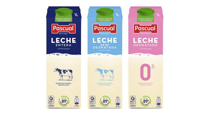Pascual lanza el Tetra Brik para leche UHT más sostenible