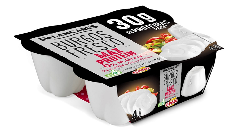 PALANCARES ALIMENTACIÓN lanza el burgos fresco MAX PROTEIN