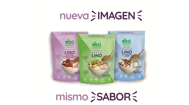 Ecocesta renueva la imagen de su línea de semillas molidas “Love Seeds”