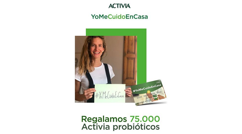 Activia lanza el programa #YoMeCuidoEnCasa