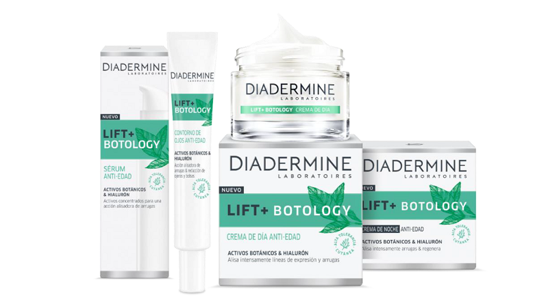Lift+ Botology, la nueva gama anti-edad de Diadermine