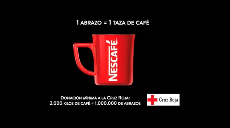 NESCAFÉ convierte los abrazos en tazas de café