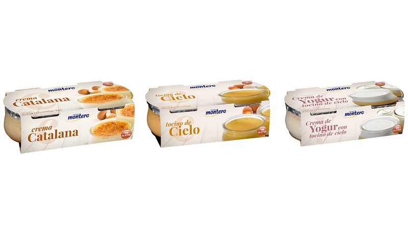 Postres Montero renueva su gama de postres tradicionales en vidrio