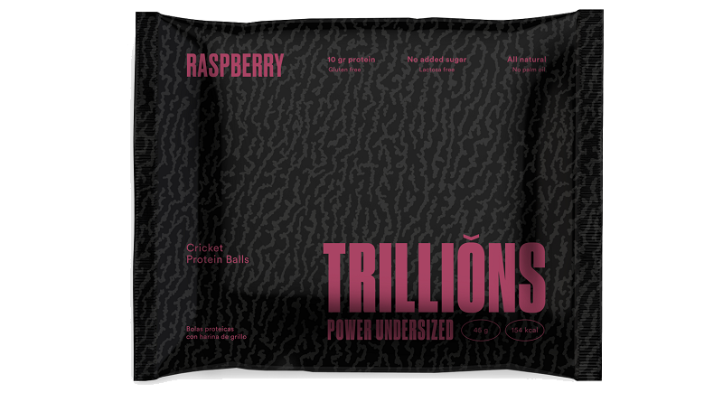 Trillions lanza una nueva línea 100% natural de alimentos energéticos de harina de insecto